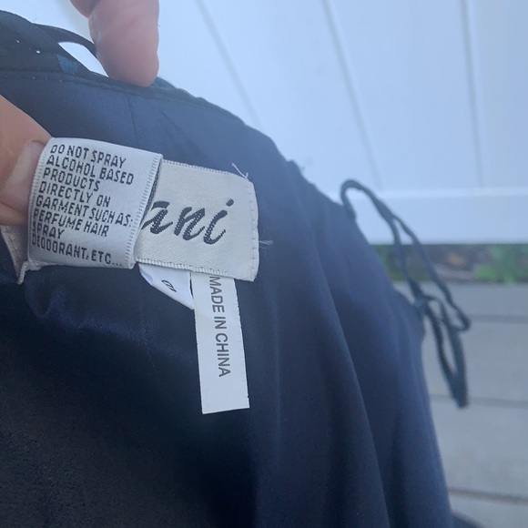 Jovani sz 8 prom party dress blue cocktail wedding party dress - Picture 10 of 16